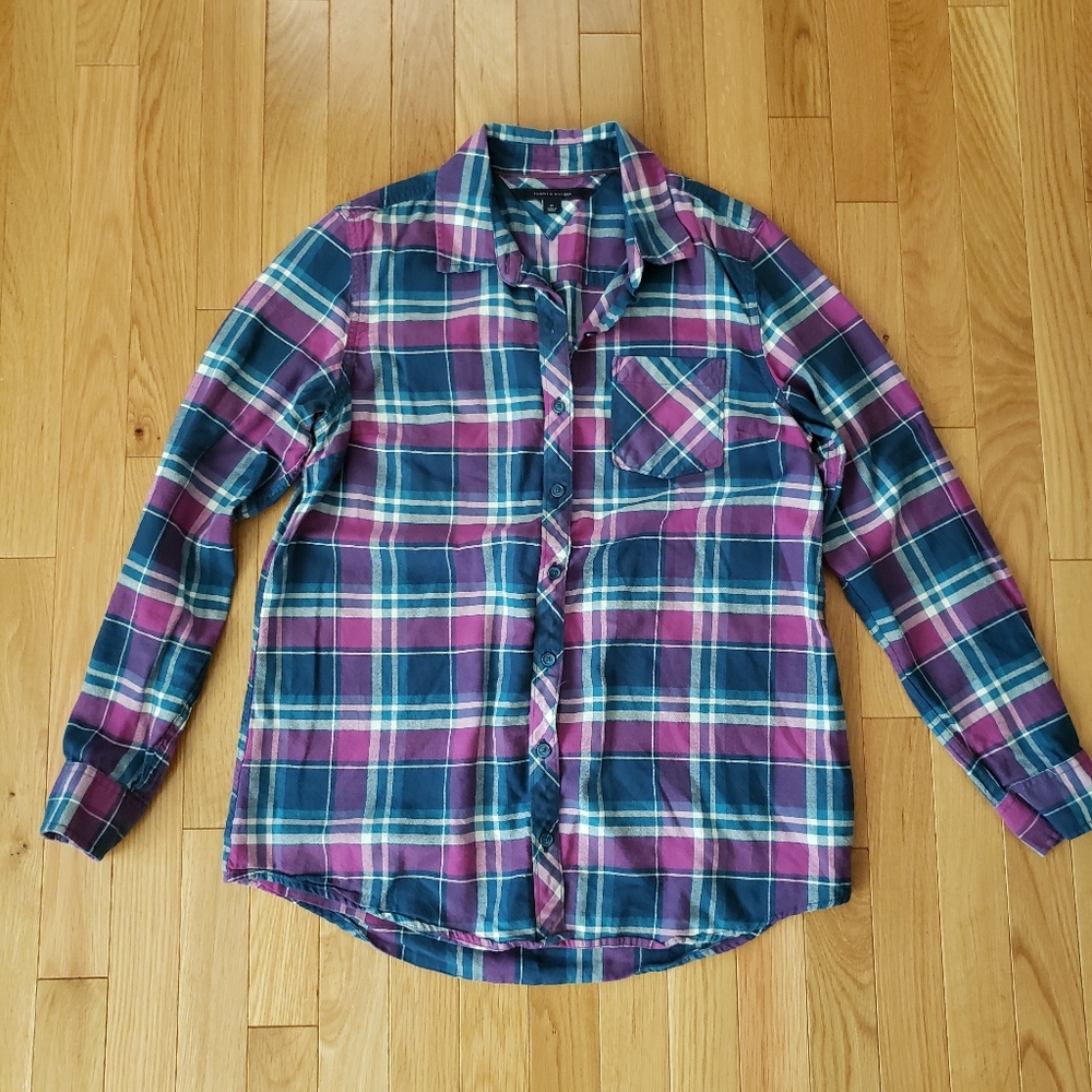 Tommy Hilfiger Plaid Button Down Shirt